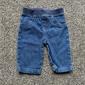 FINAL SALE 3/31/26 Garanimals Baby Denim Jeans, Size 0-3 Months